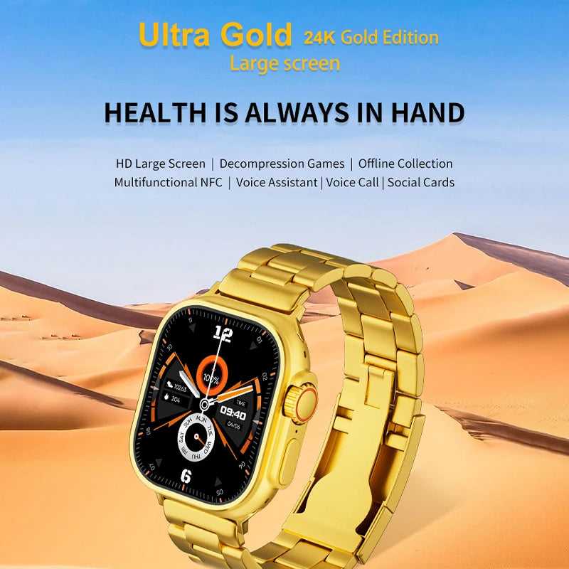 Gold Ultra Watch-Premimum Quality