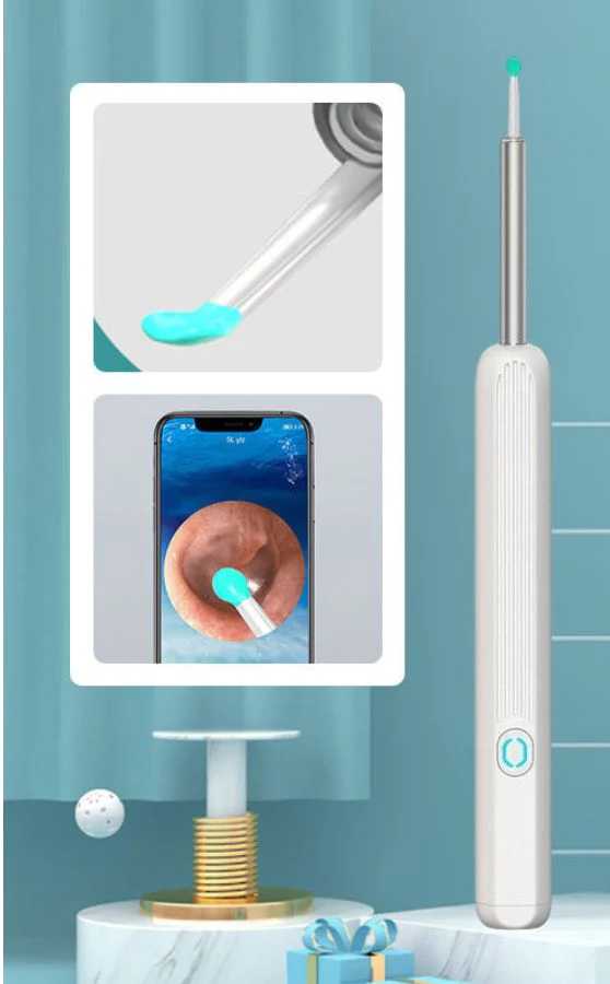 Earwax Removal with HD Camera